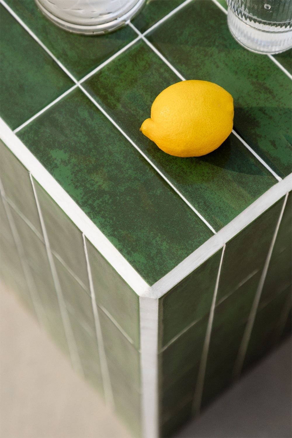 Outdoor table VENTO, green