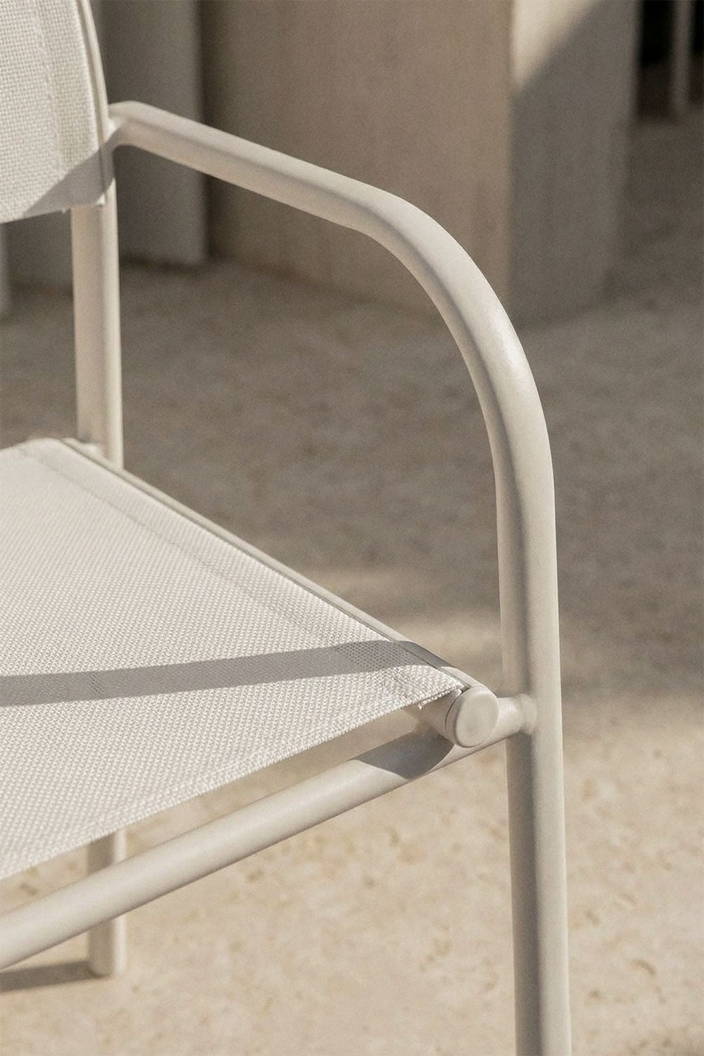 Outdoor chair NOKTO, white