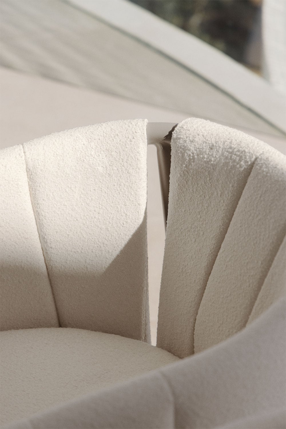 Outdoor chair DUNA, cream