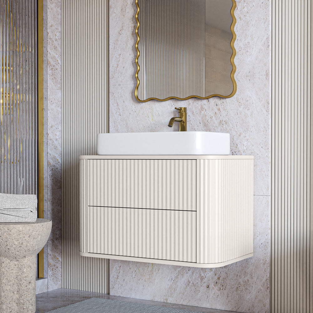 Vonios spintelė PACANE, kašmyras, suapvalinta, ryšuota