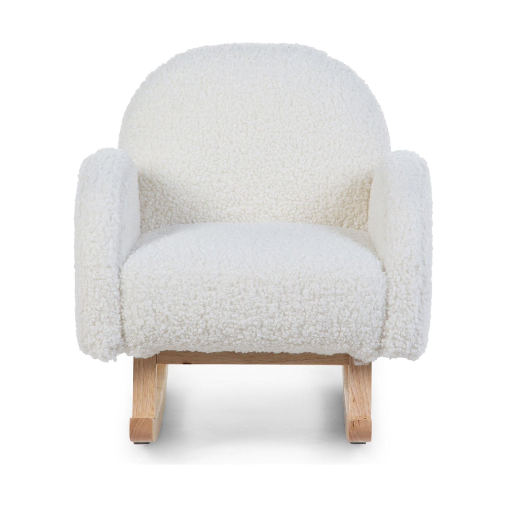 "Teddy" Vaikiškas Supamas Krėslas, Off - White Spalva - Namų Idėja