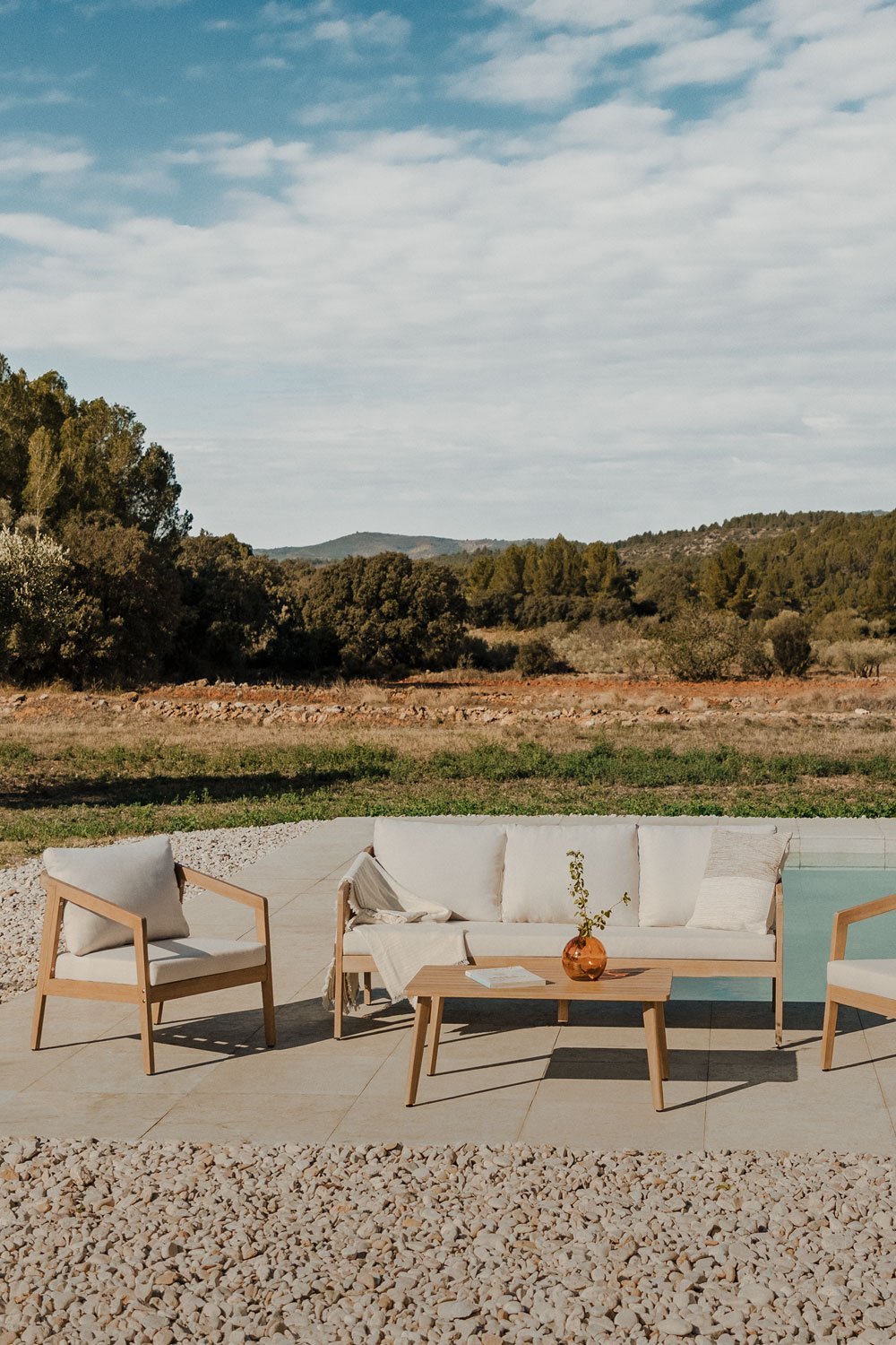 Lauko sofos komplektas KAELA XL