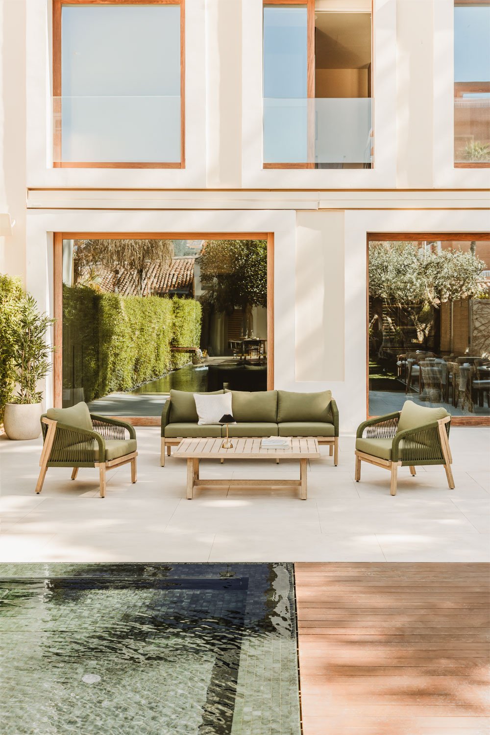 Lauko komplektas DUBAI, žalia