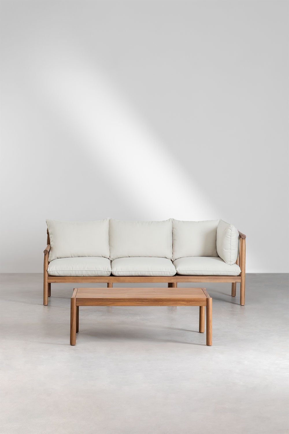Komplektas OAKANO, sofa ir staliukas
