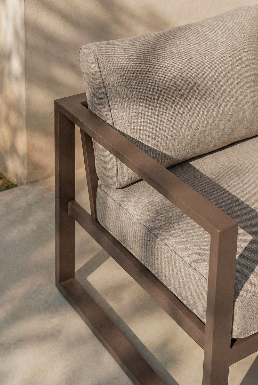 ALCANTO set, 4-seater, chocolate