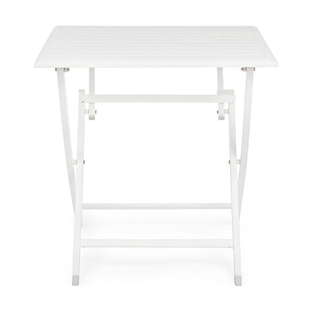Lauko valgomojo stalas ELIN WHITE, 70X70 cm
