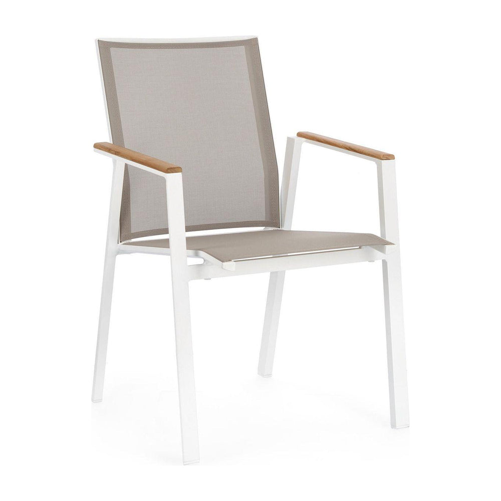 Outdoor chair CAMERON WHITE