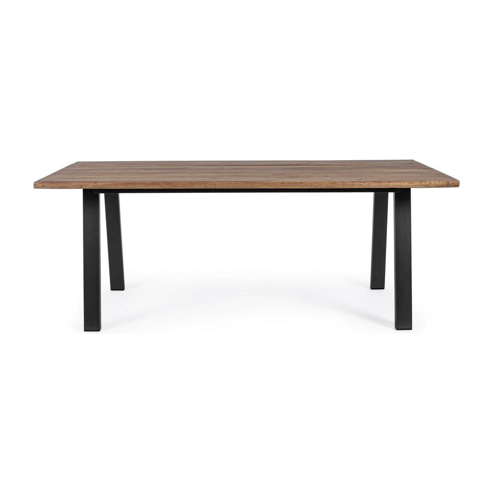 Outdoor dining table OSLO CHARC, 200x100 cm