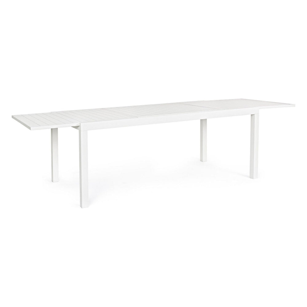 HILDE WHITE outdoor dining table, 200-300X100