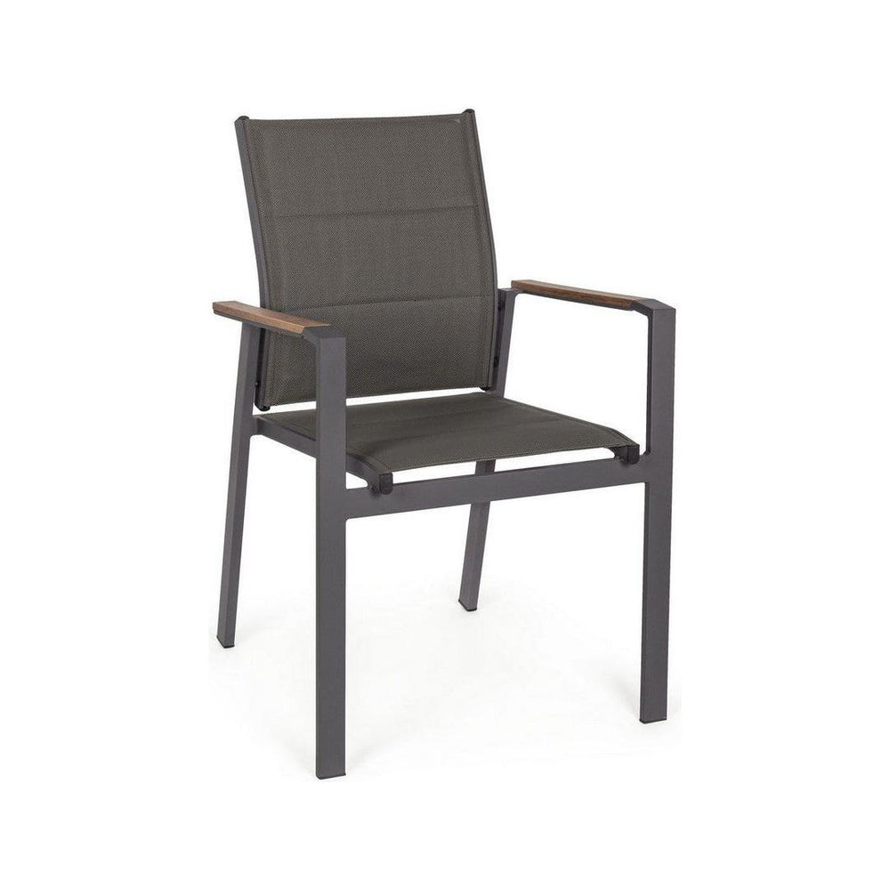 Outdoor Chair KUBIK CHARCOAL