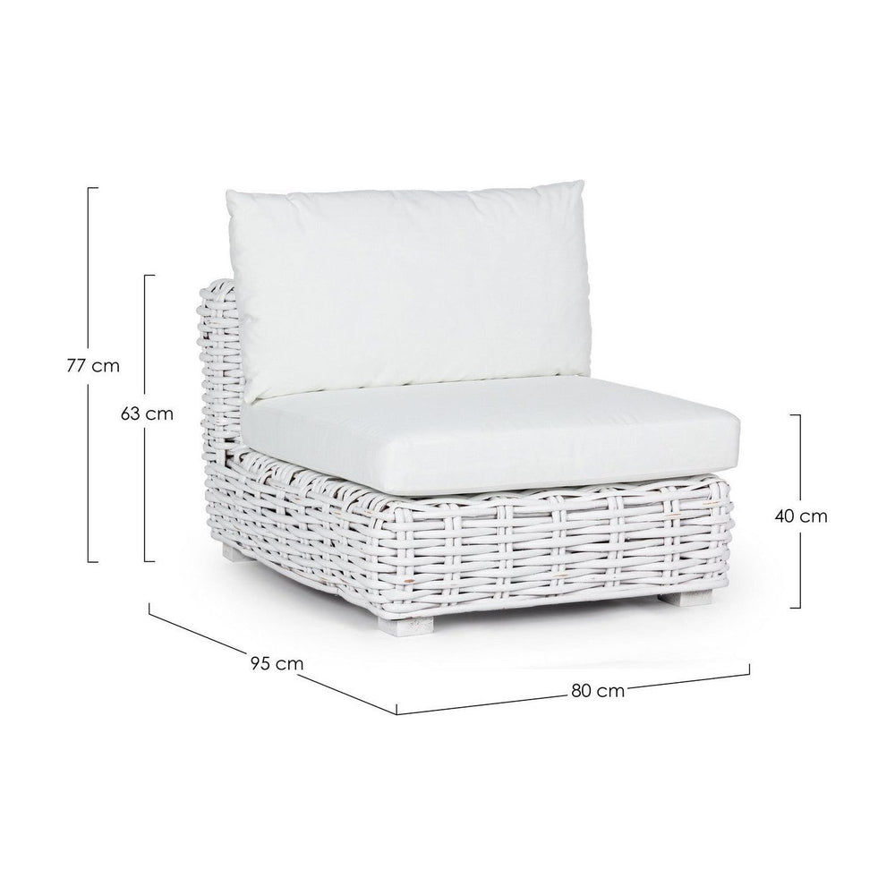 Lauko fotelis OLIVENZA WHITE