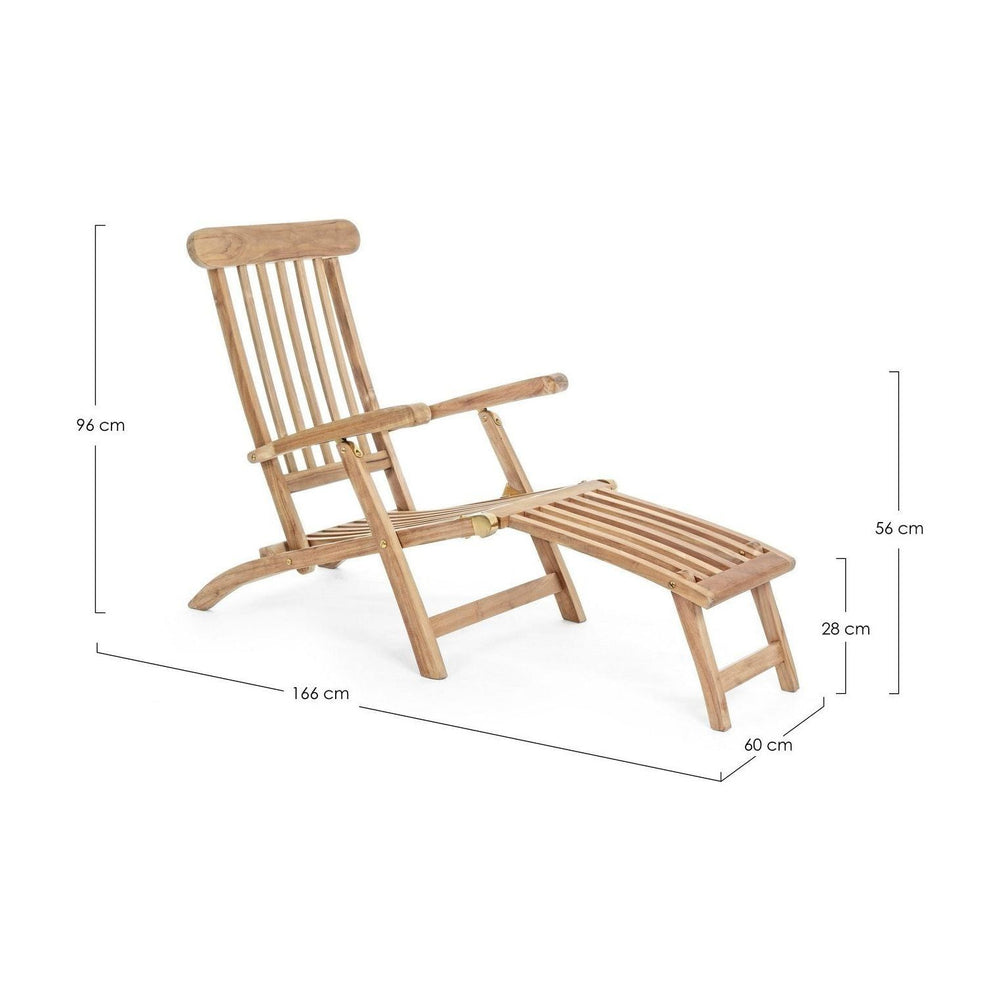Lauko fotelis su atrama kojoms VERADERO STEAMER