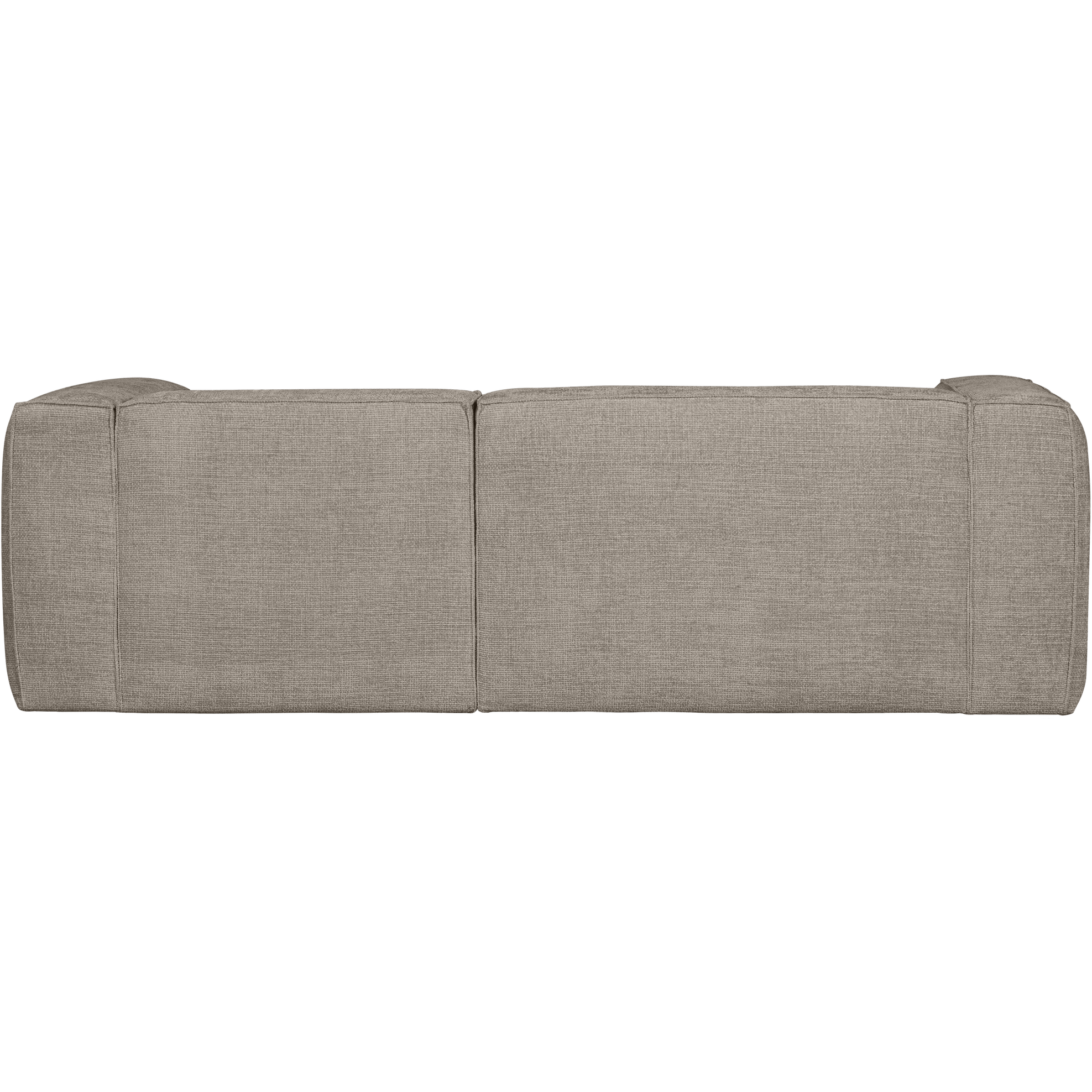 BEAN sofa su šezlongu, melanžas, travertine spalva, dešinė