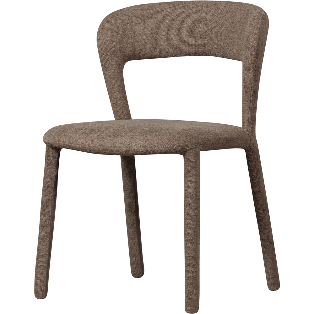 NOBLE valgomojo kėdė, ruda spalva