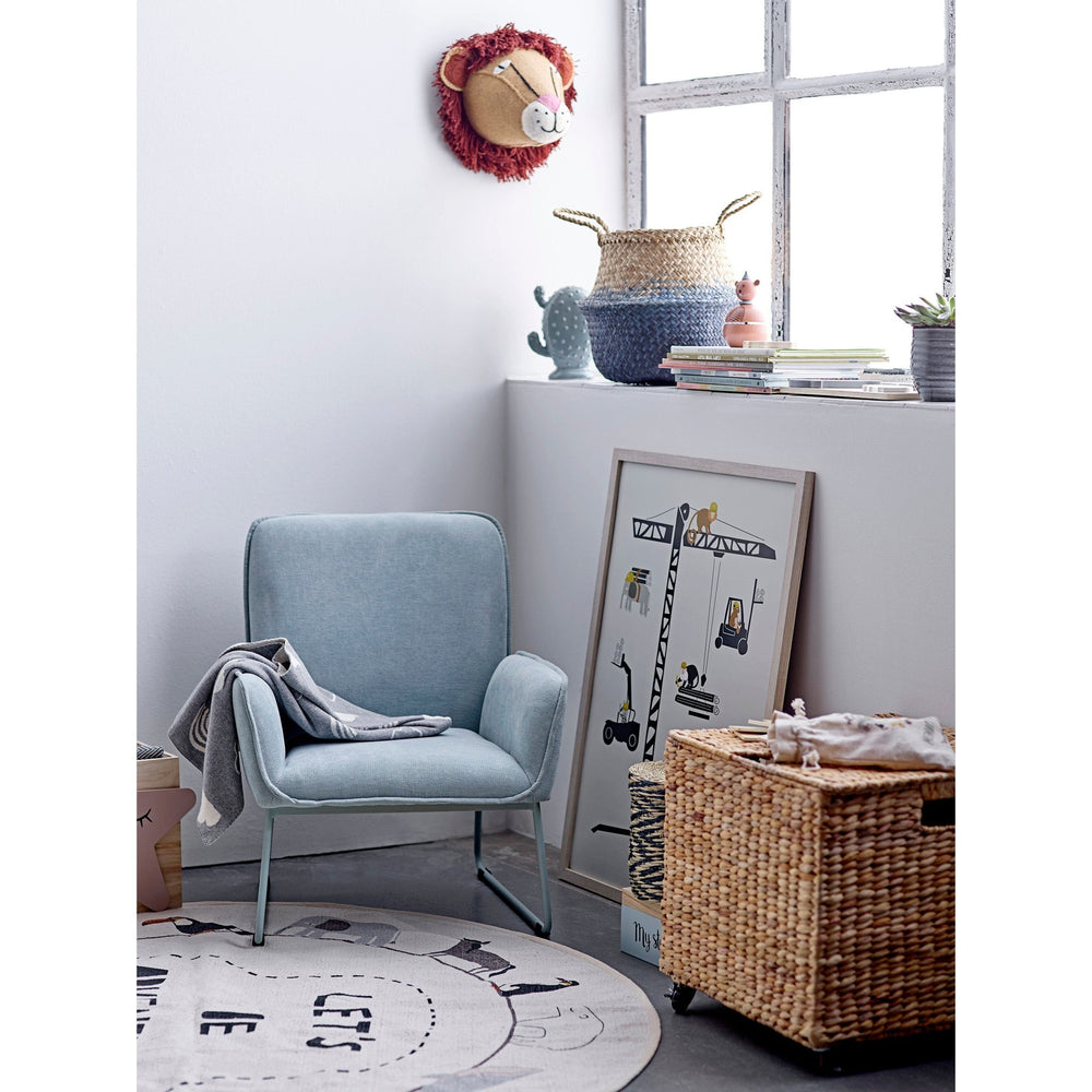 Kilimas LEOPOLD, natūrali spalva, medvilnė