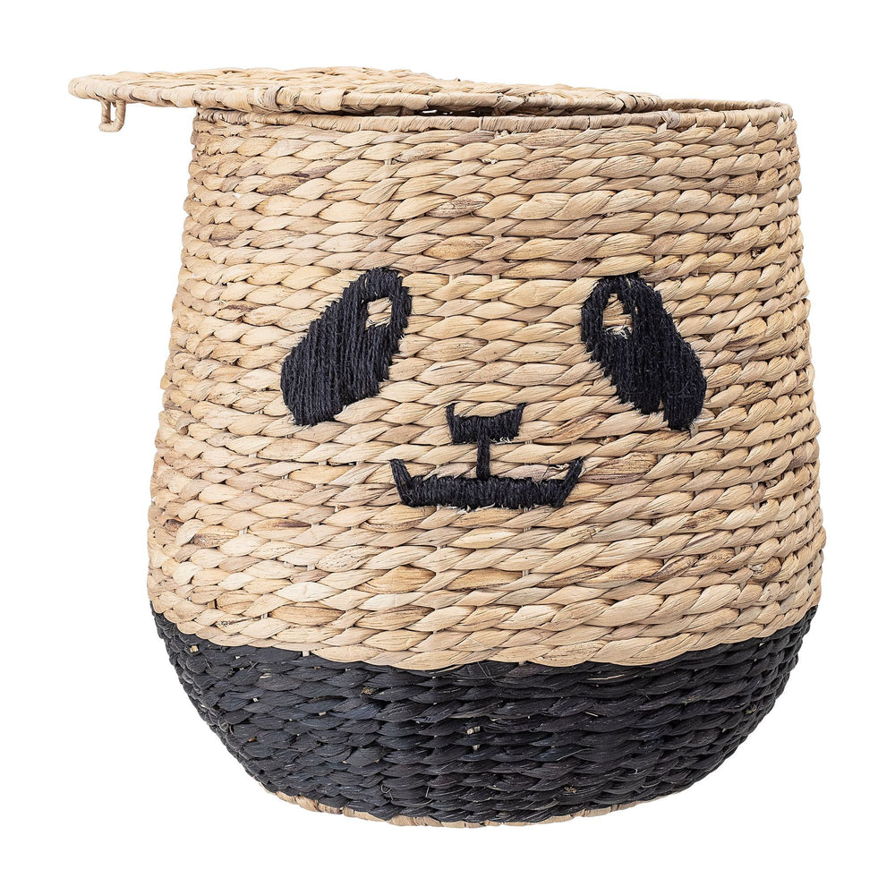 Žaislų krepšys YOUL su dangčiu, vandens hiacinta