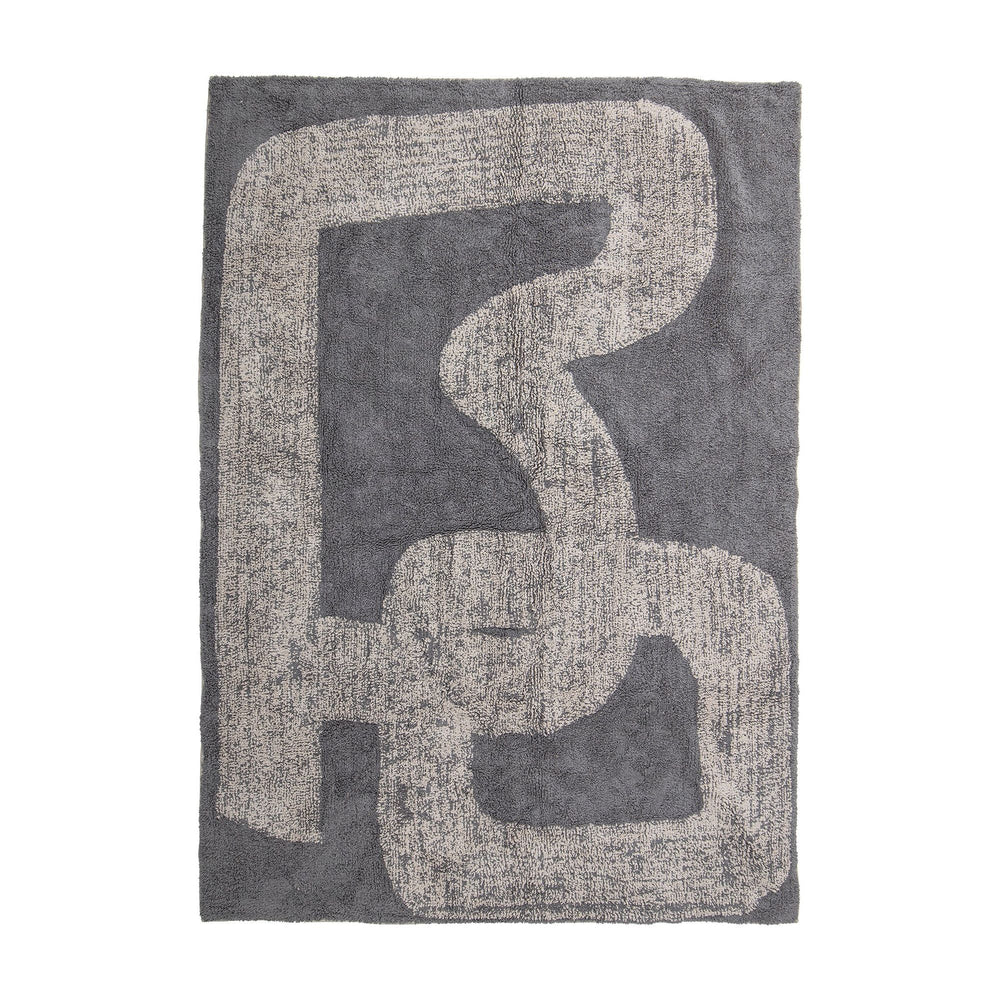 'Addo' kilimėlis, pilkas, medvilnė