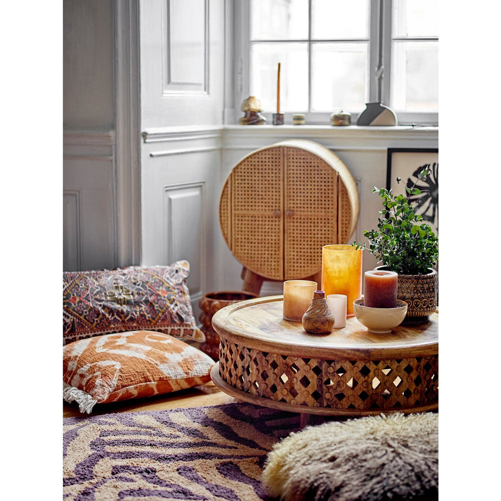 Kilimas IZZA, purpurinis, medvilninis