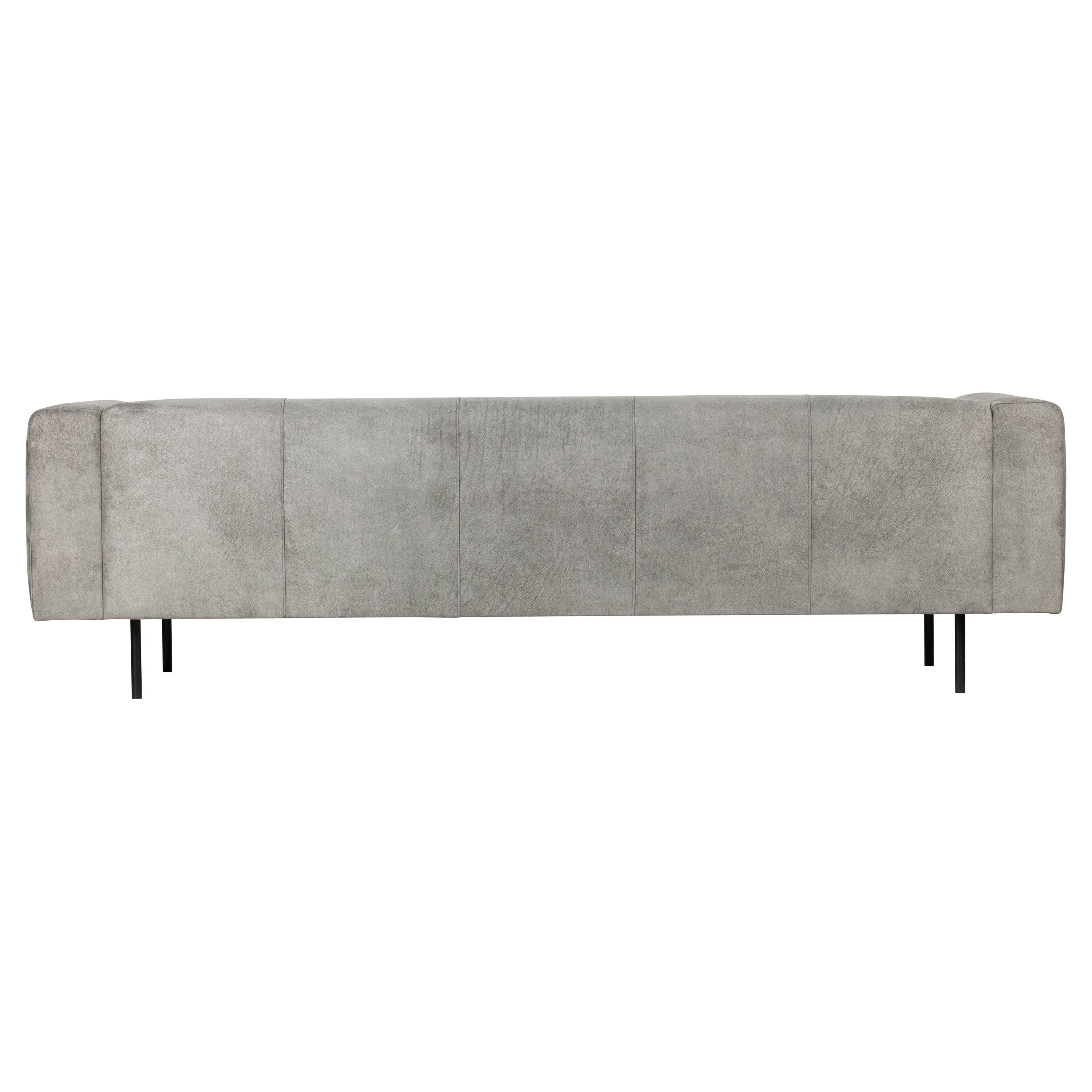"Skin" 4-ių vietų sofa, 250 cm, šviesiai pilka