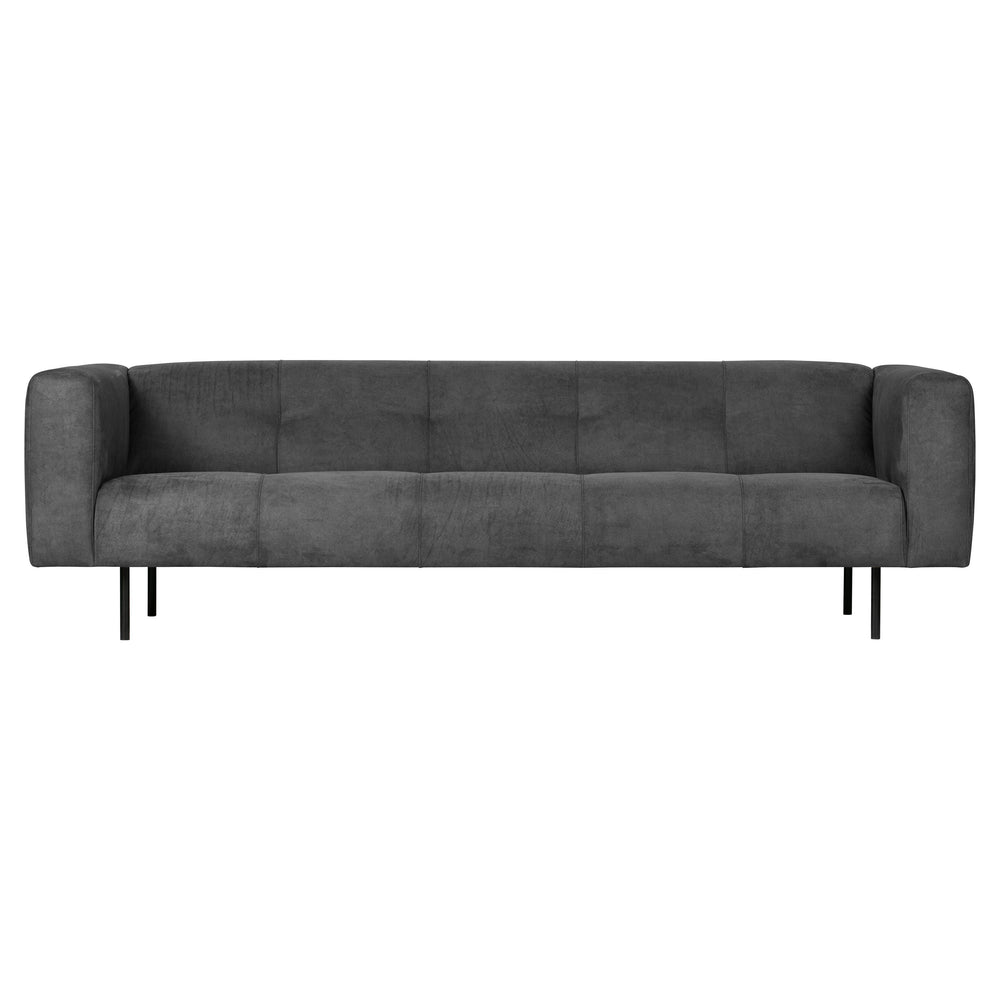 "Skin" 4-ių vietų sofa, 250 cm, tamsiai pilka