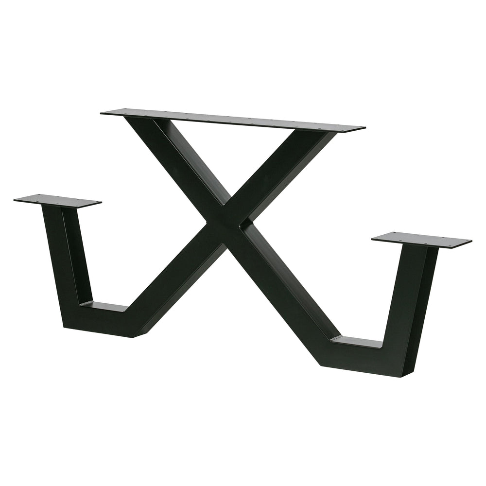 "Tablo" X-formos lauko stalo kojos, metalas