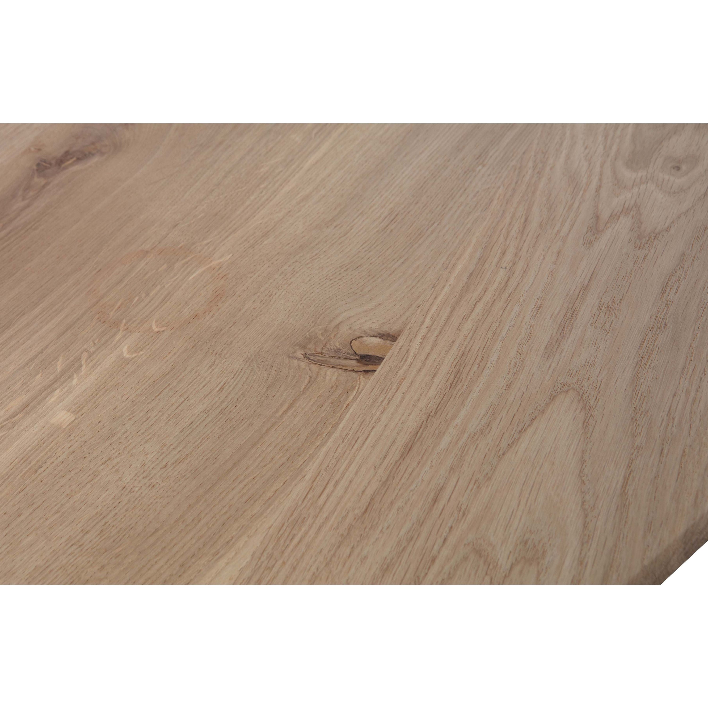 "TABLO" stalviršis, natūrali spalva, ąžuolo mediena, 130x130 cm