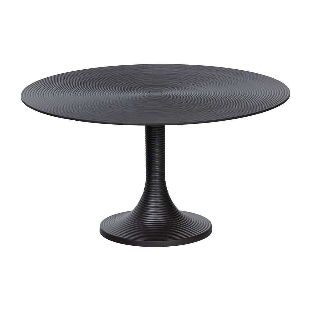 "Nano" kavos staliukas, aliuminis, juoda/ruda