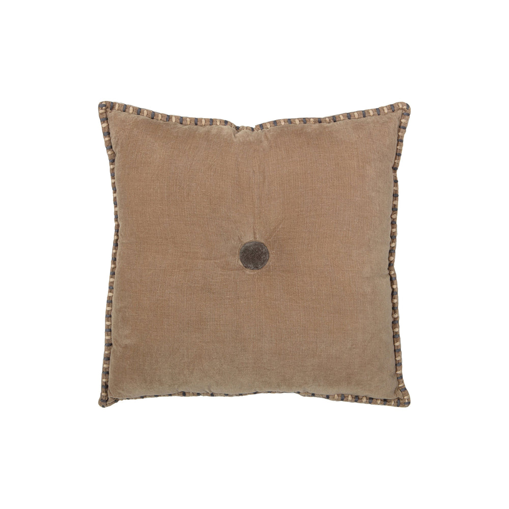 "Levy" pagalvėlė, aksomas, šviesiai ruda, 45x45cm