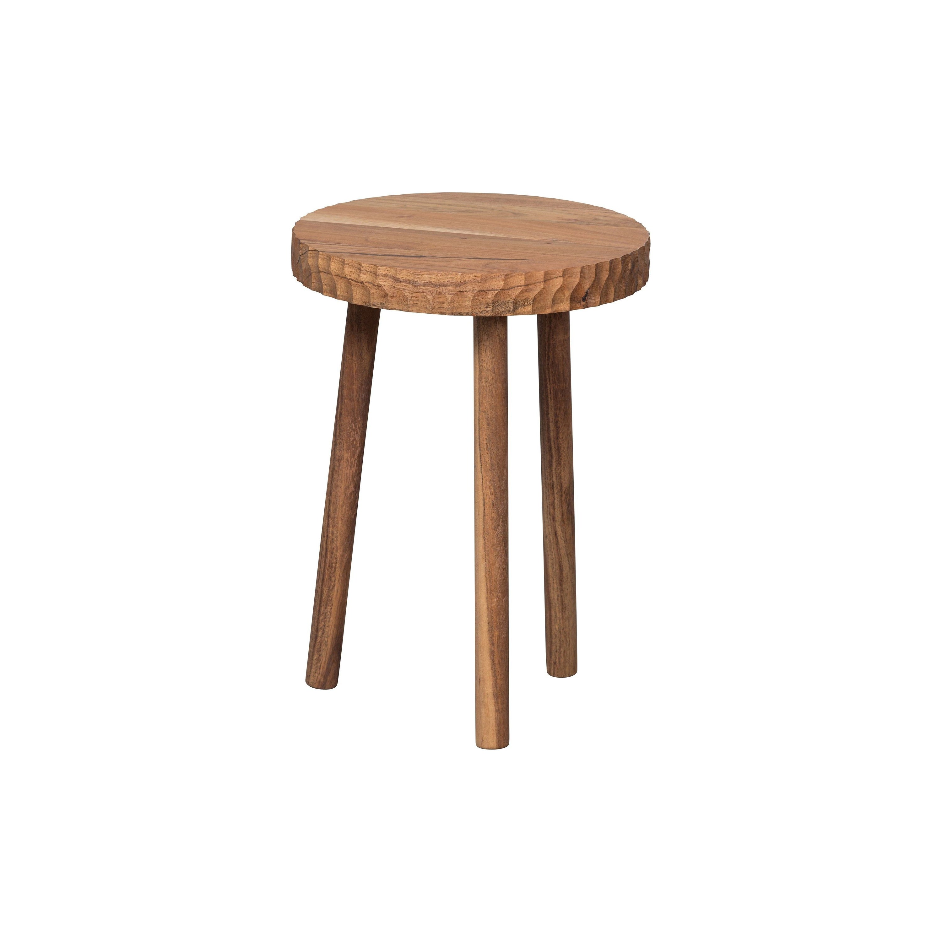 "Manzi" šoninis staliukas, akacijos mediena
