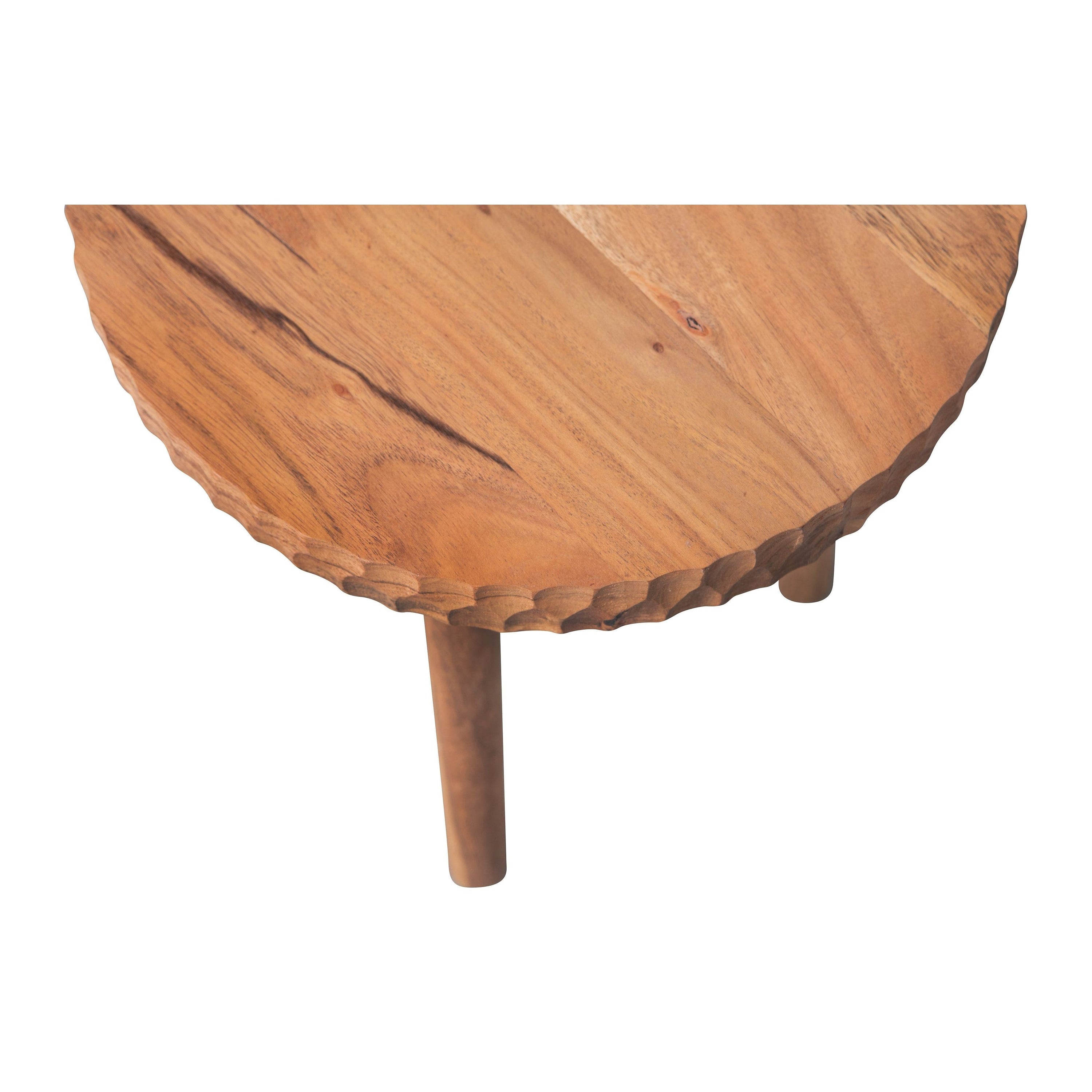"Manzi" šoninis staliukas, akacijos mediena