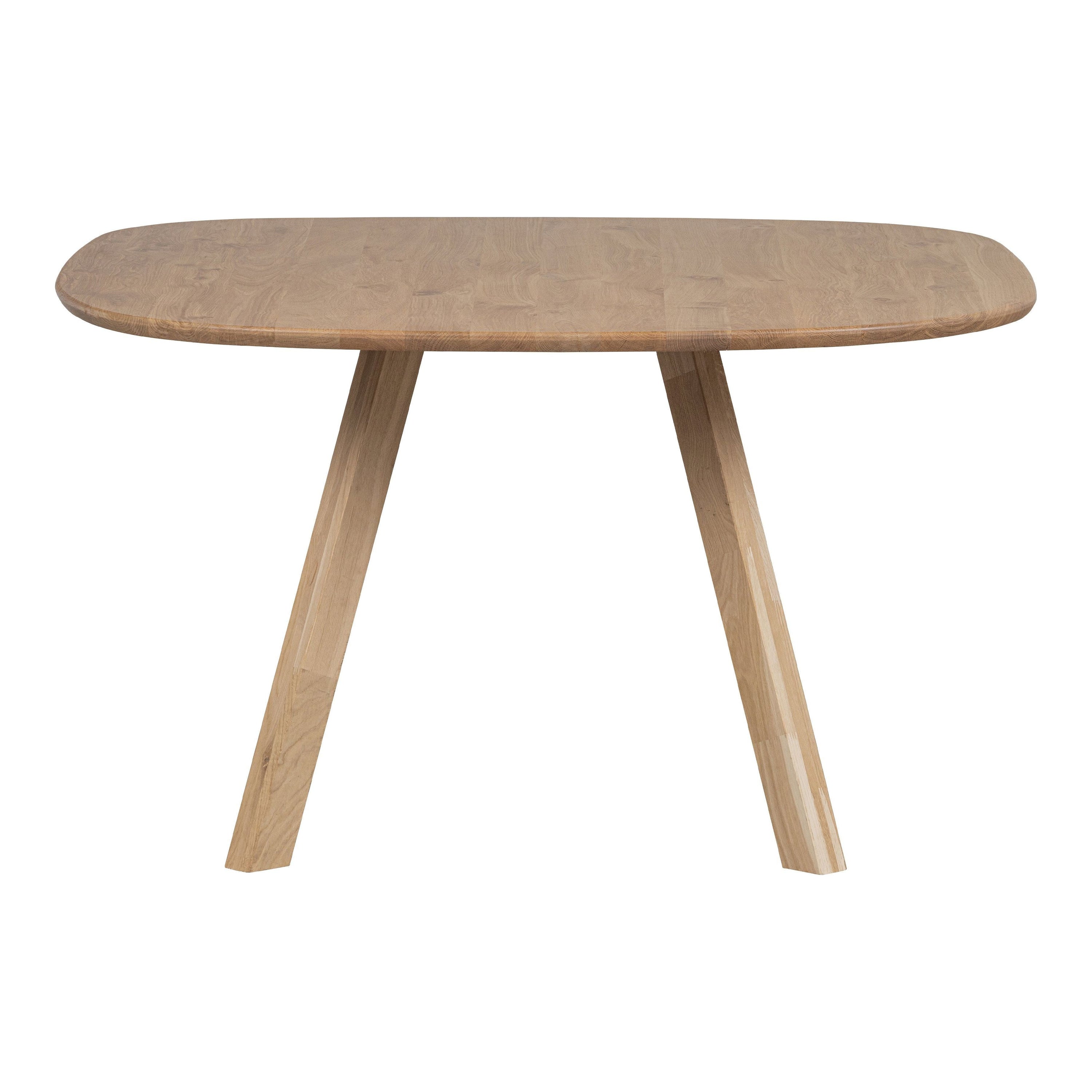 "Tablo" valgomojo stalas, ąžuolo mediena, 130x130