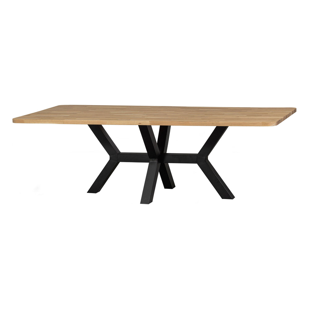 "Combi-tablo" XL stalo stalviršis, ąžuolo mediena, 240x100, Z formos kojos