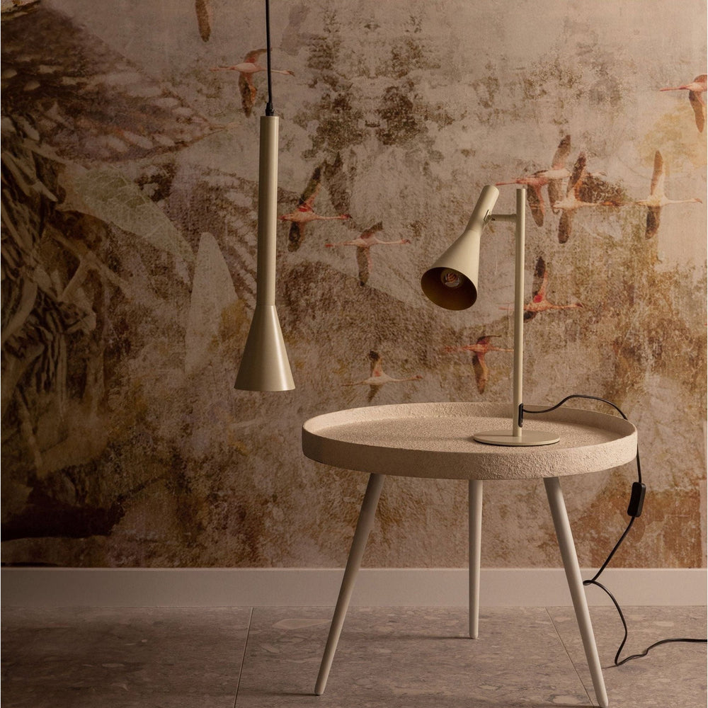 Pakabinamas šviestuvas BODY, metalas, smėlio/auksinė spalva