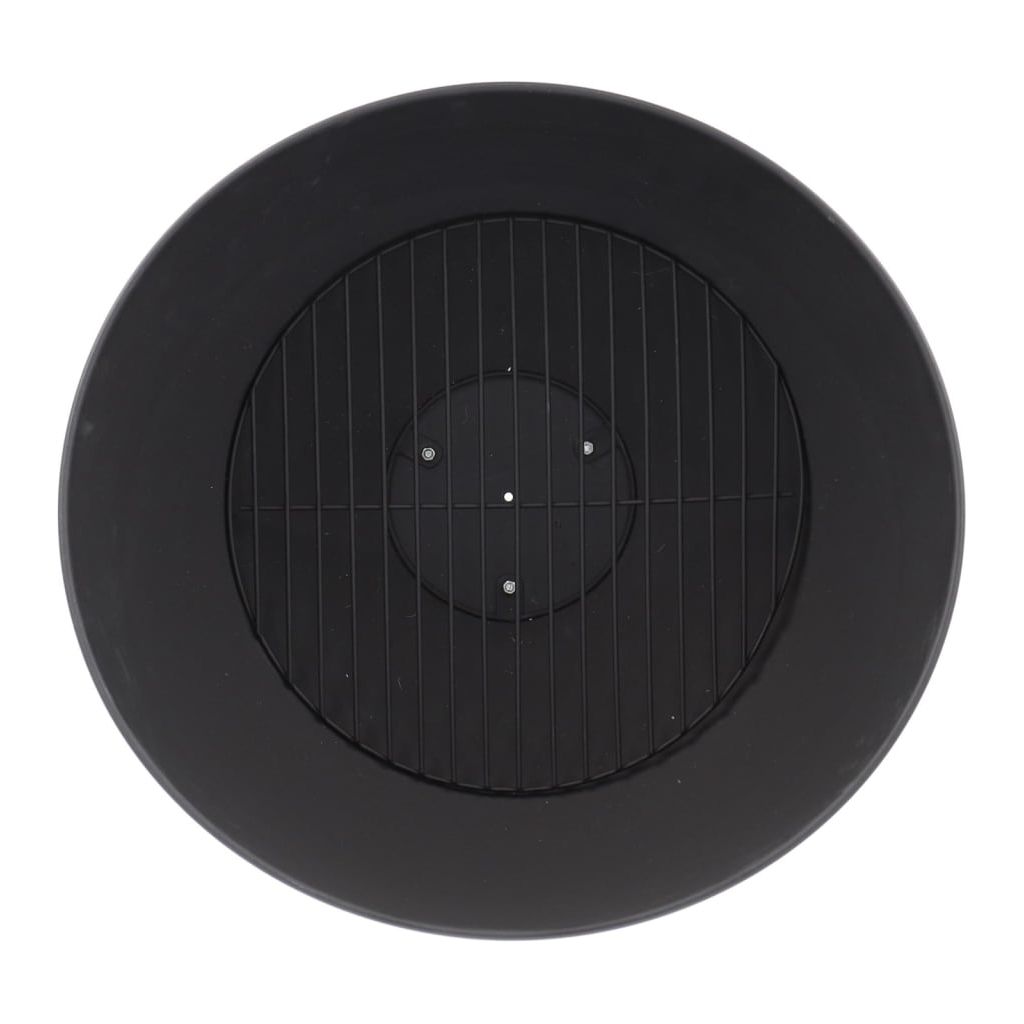 Esschert Design Laužavietė, juodos spalvos, nuožulni, ant disko