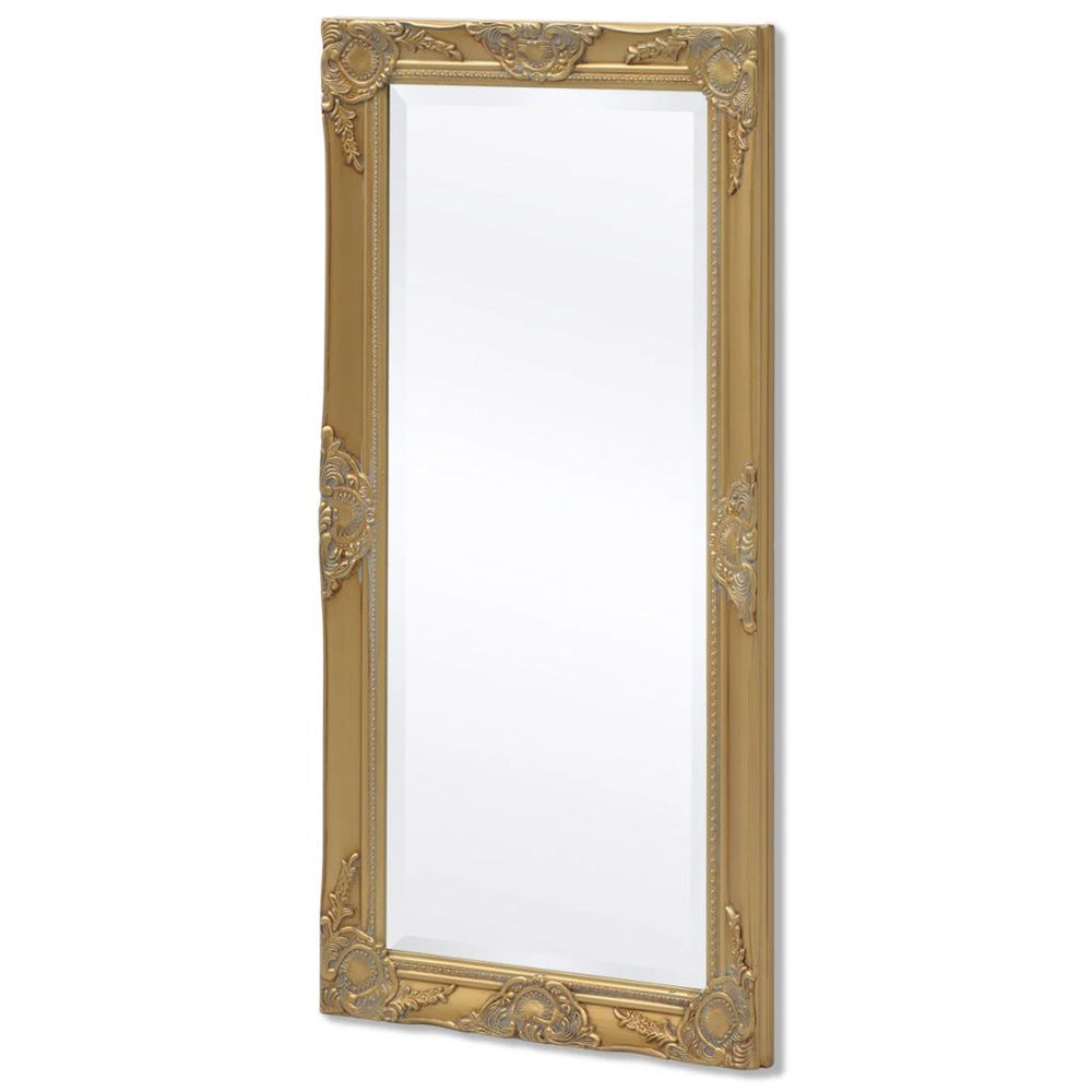Sieninis veidrodis, barokinis stilius, 100x50 cm, auksinės sp.