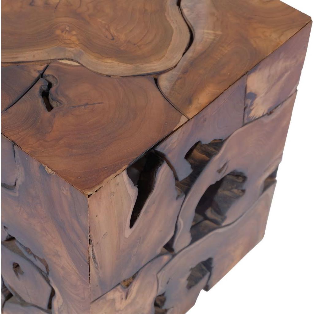 Kėdutės/kavos staliukas, masyvi tikmedžio mediena