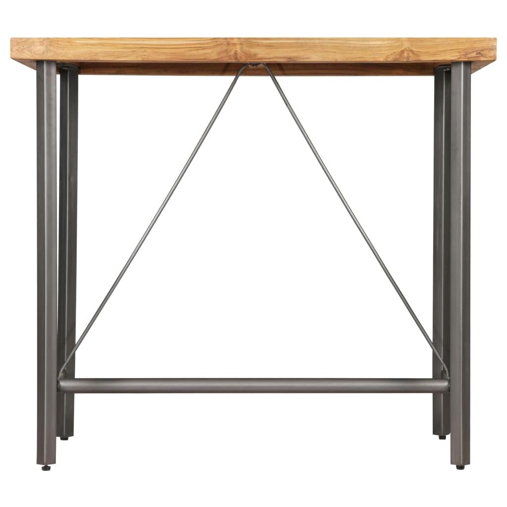 Baro stalas, perdirbtas tikmedis, 120x58x106cm