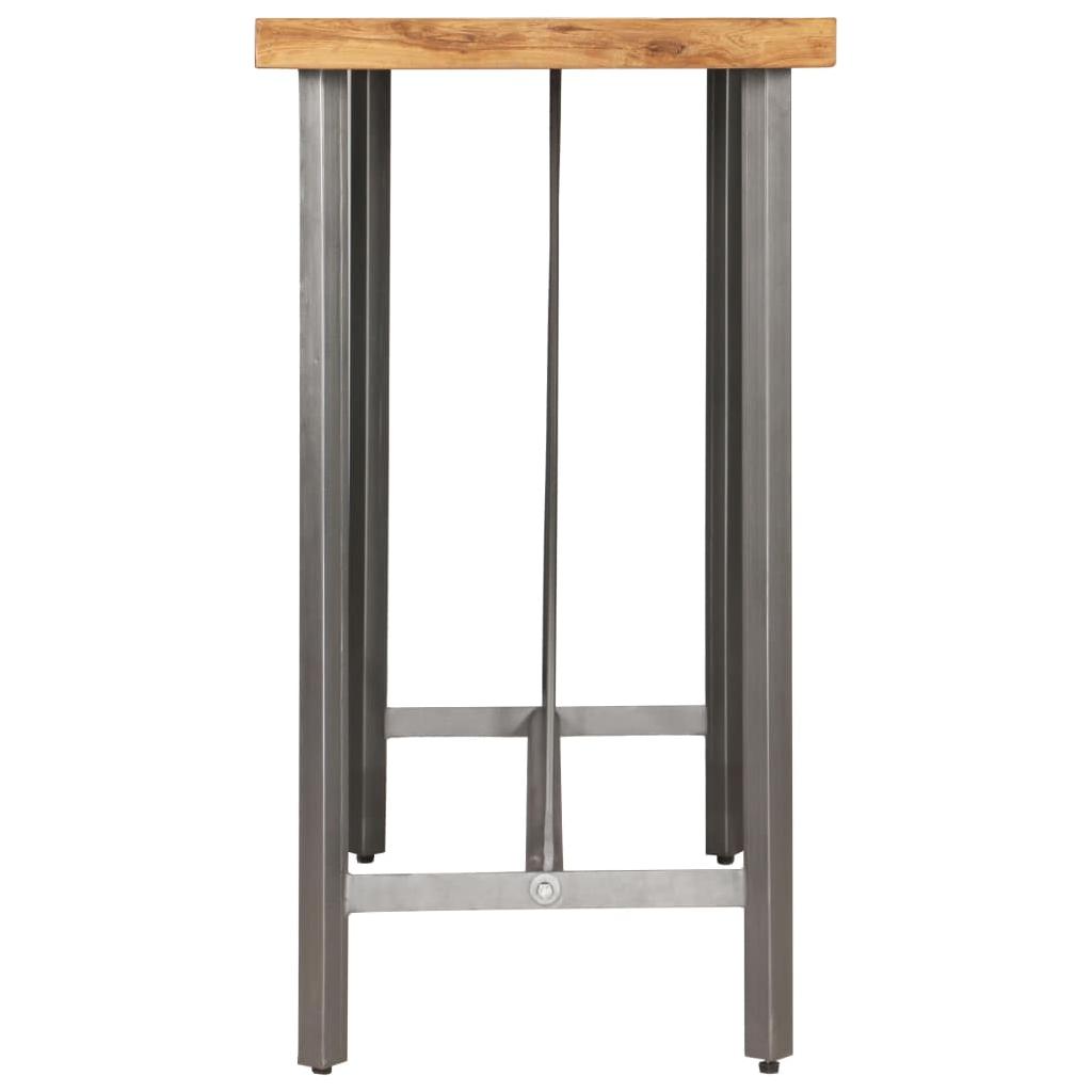 Baro stalas, perdirbtas tikmedis, 120x58x106cm