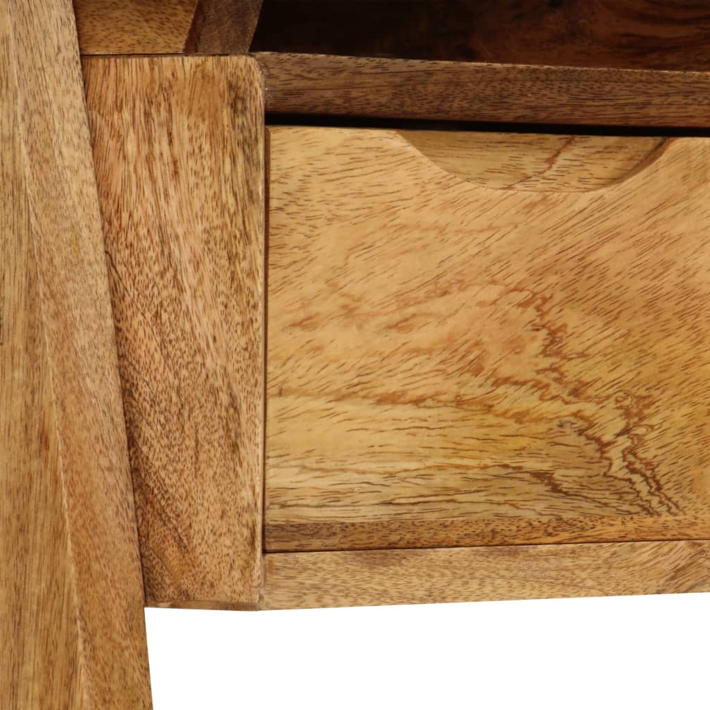 Rašomasis stalas, 110x50x76 cm, mango medienos masyvas