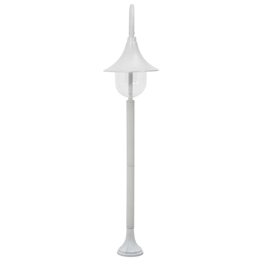 Sodo šviestuvas, baltas, 120 cm, aliuminis, E27