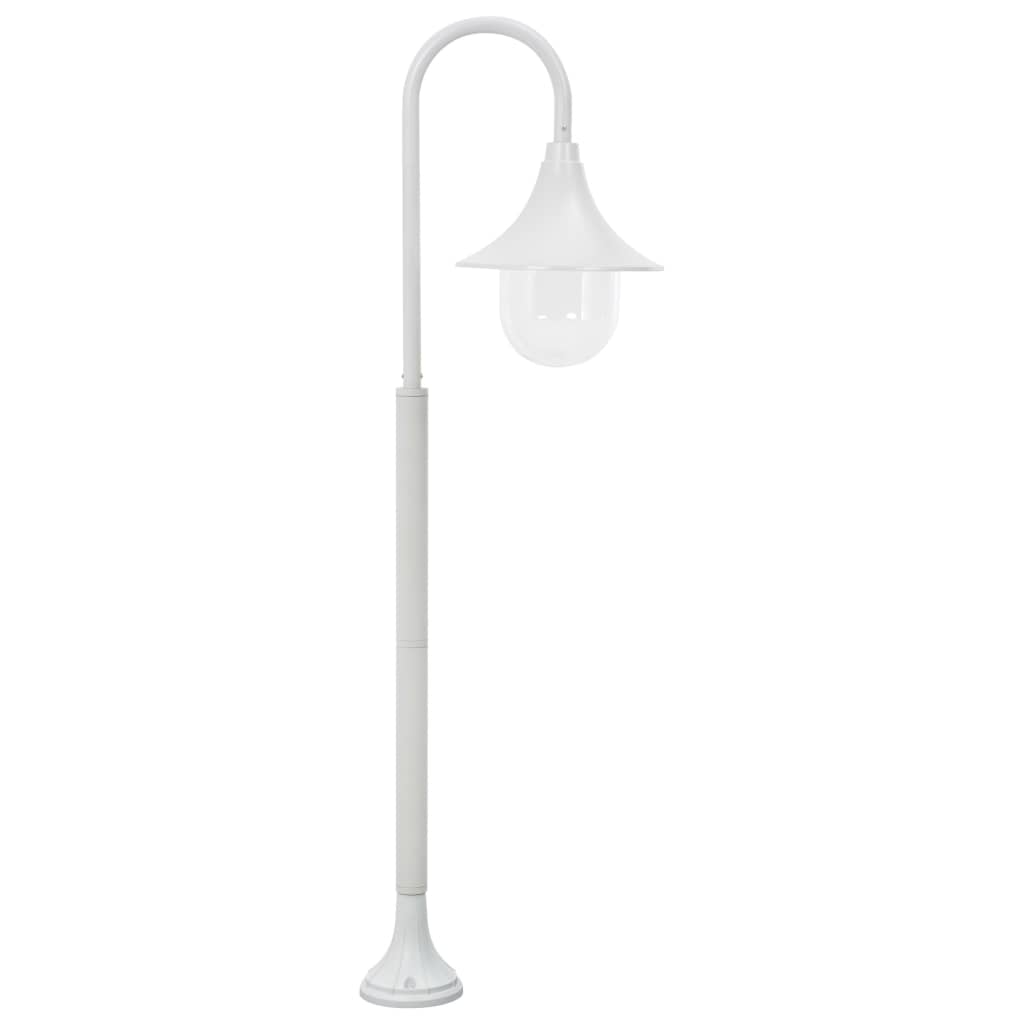 Sodo šviestuvas, baltas, 120 cm, aliuminis, E27