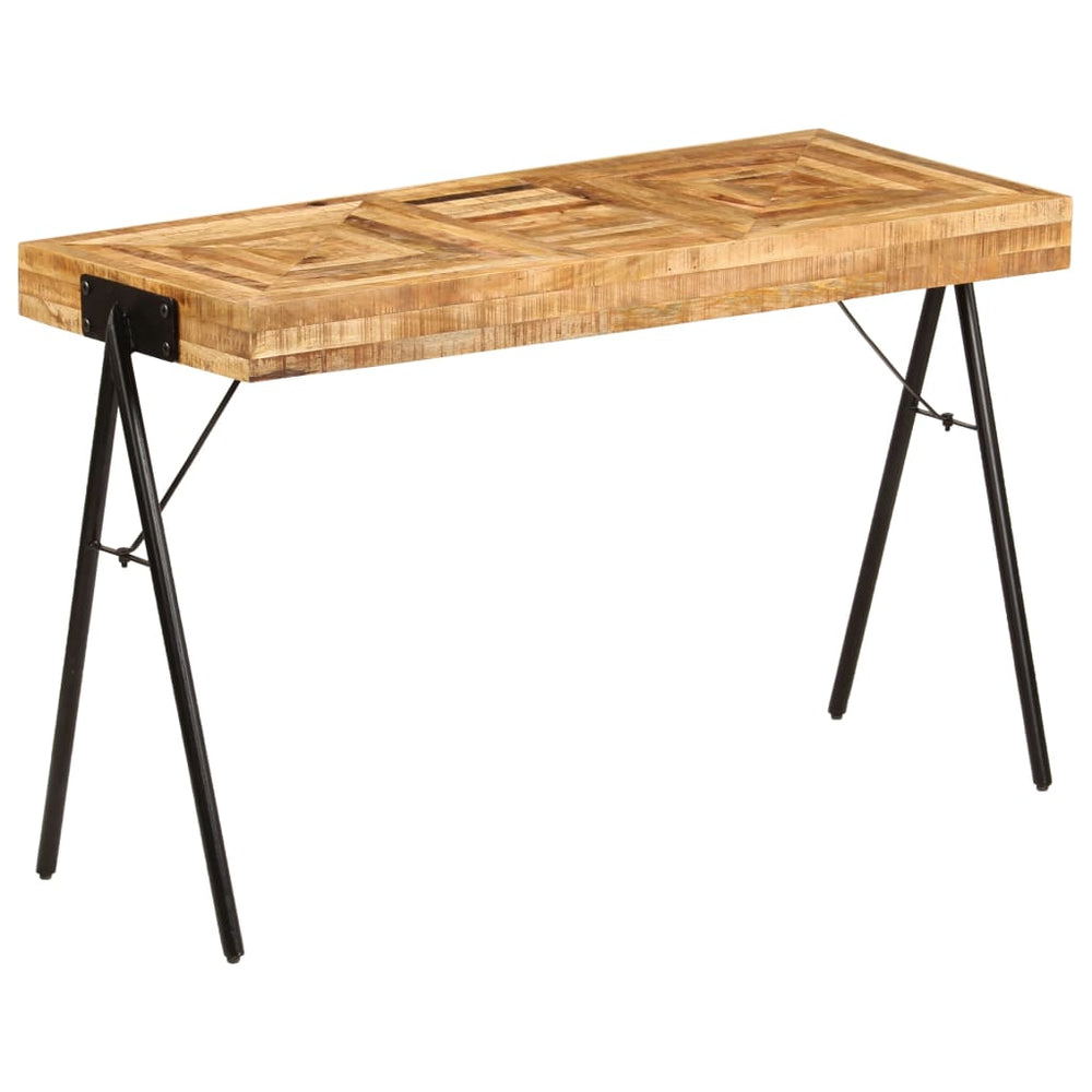 Rašomasis stalas, 118x50x75cm, mango medienos masyvas