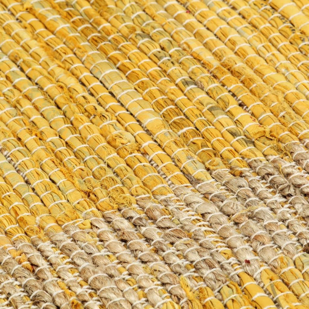 Kilimas, geltonos sp., 120x180cm, džiutas, rankų darbo