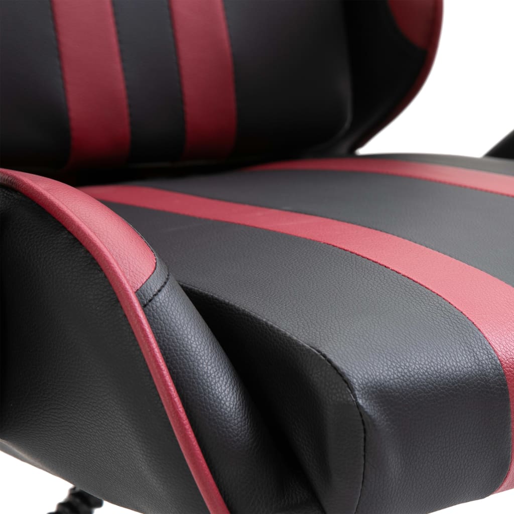 Žaidimų kėdė, raudono vyno sp., poliuretano putos (2021)