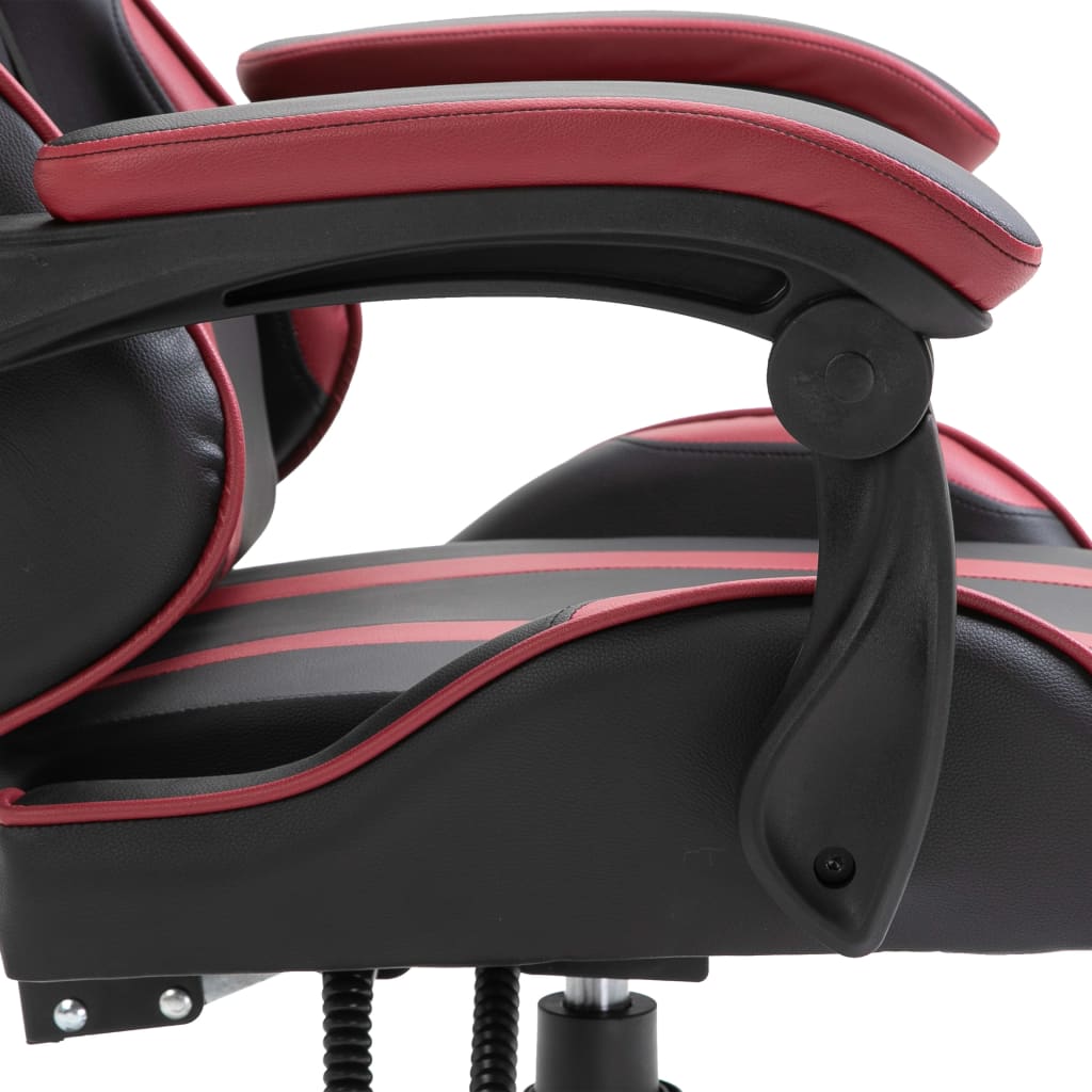 Žaidimų kėdė, raudono vyno sp., poliuretano putos (2021)
