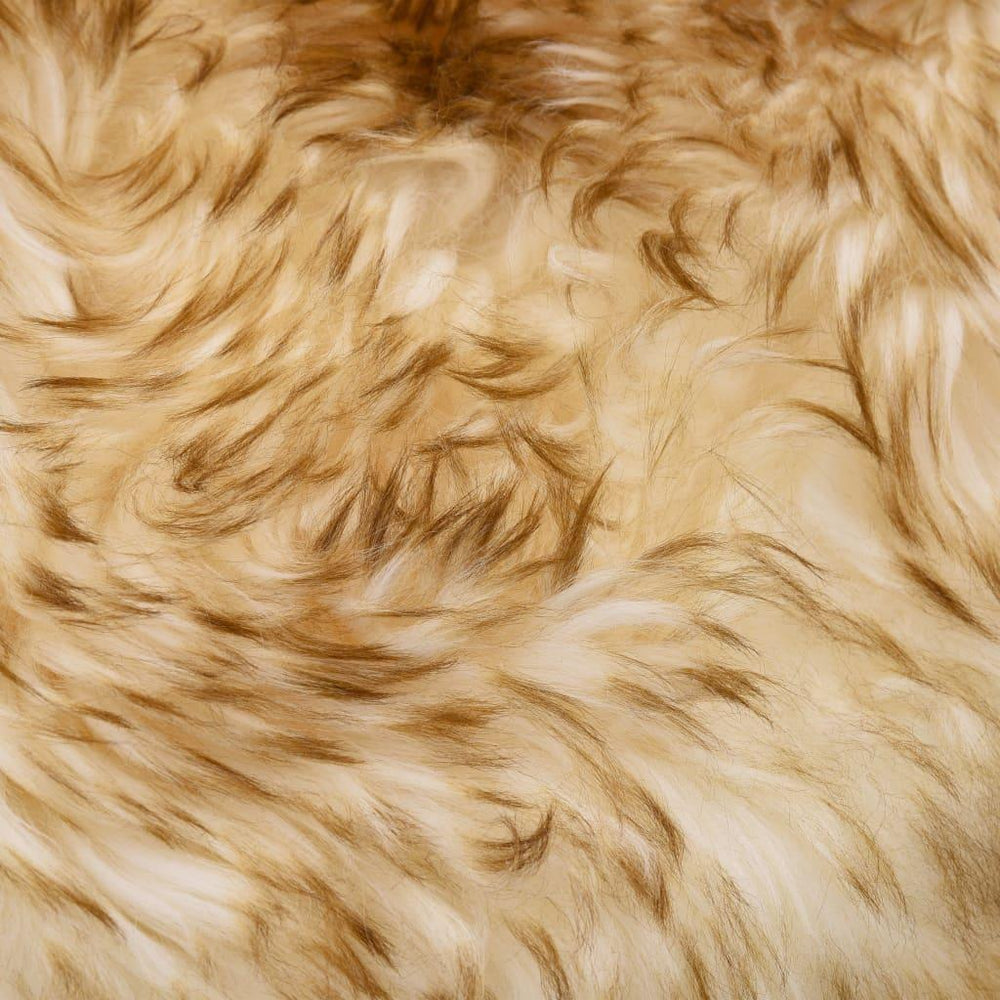 Avies kailio kilimėlis, rudos spalvos mišinys, 60x180 cm