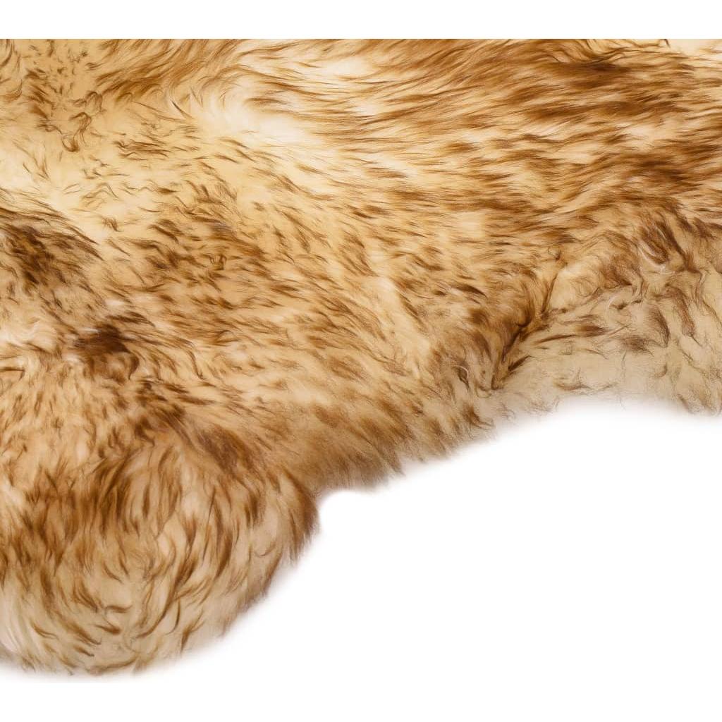 Avies kailio kilimėlis, rudos spalvos mišinys, 60x180 cm