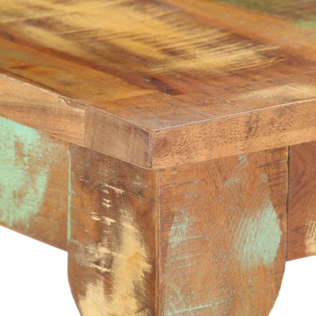 Konsolinis staliukas, 110x40x76cm, perdirbtos medienos masyvas