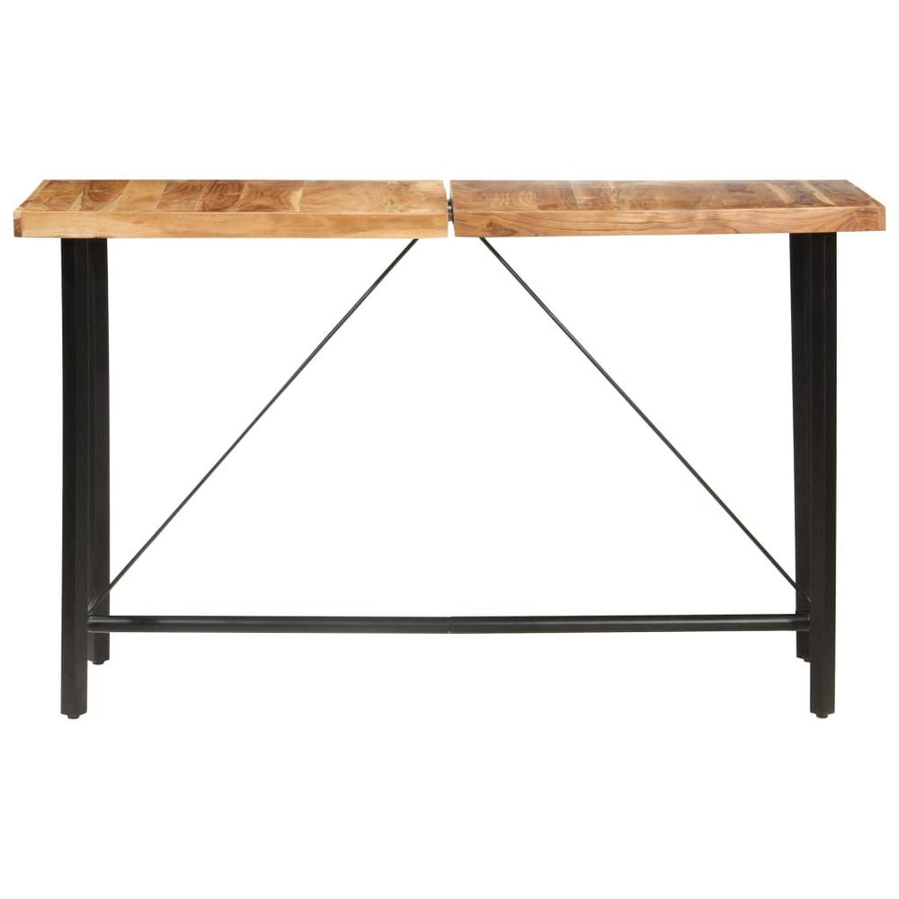 Baro stalas, akacijos mediena, 180x70x107 cm