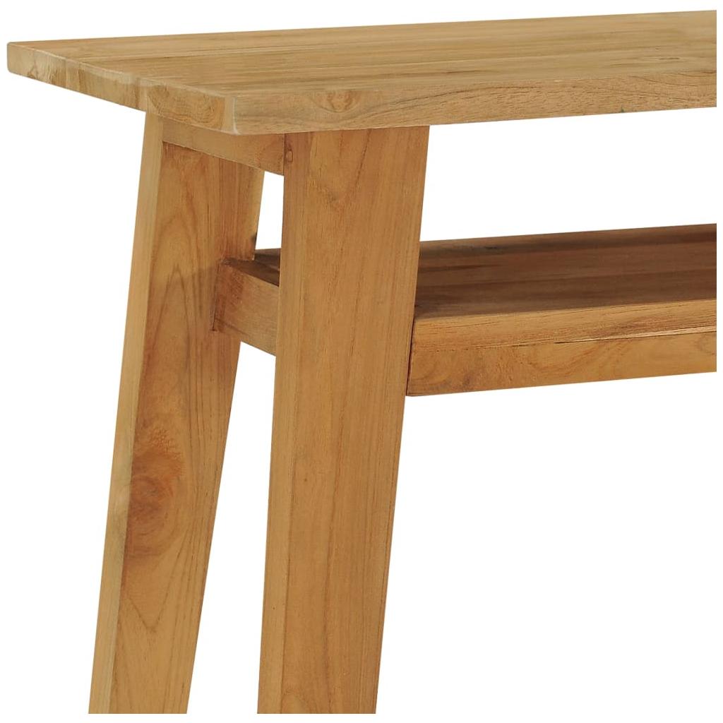 Konsolinis staliukas, 120x35x75cm, tikmedžio medienos masyvas